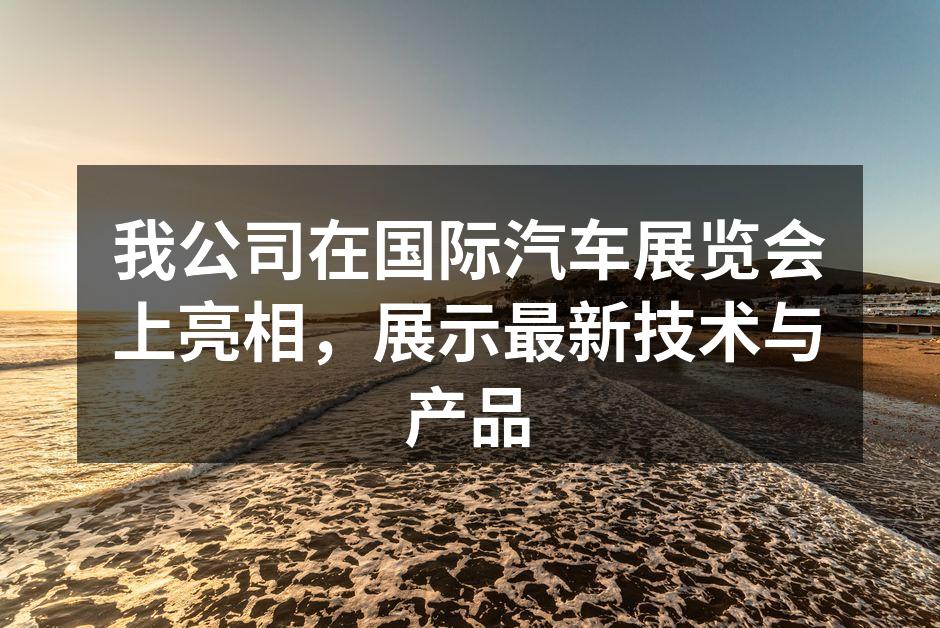 公司展位吸引众多参观者